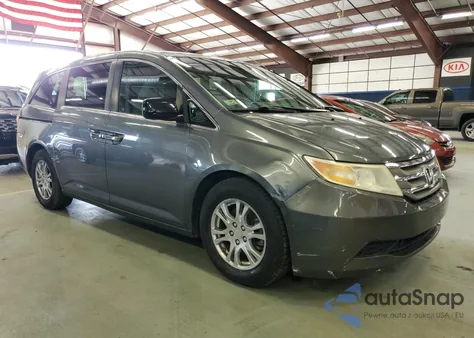 2012 Honda Odyssey Ex from USA, damaged, VIN 5FNRL5H45CB067654